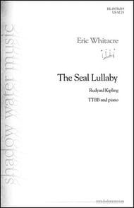 The Seal Lullaby TTBB choral sheet music cover